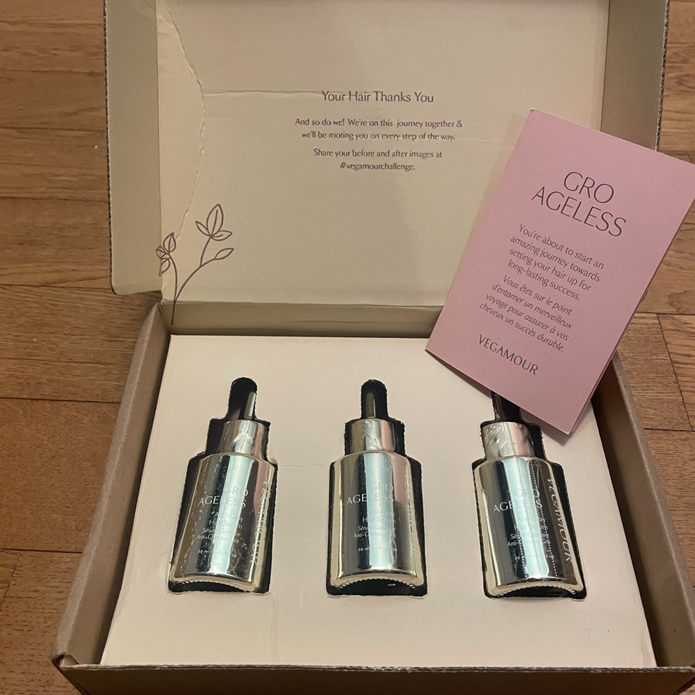 Vegamour Gro Ageless Serum- New in Box, Sealed